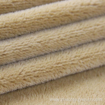 100% Polyester Bedding Milk Velvet Flannel Fleece Fabric